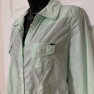 Buffalo David Bitton Women´s Button Down Shirt, Size L
